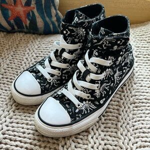 Converse Kids Dino Skeleton Shoes